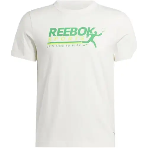 Reebok T Shirt Unisex Chalk White