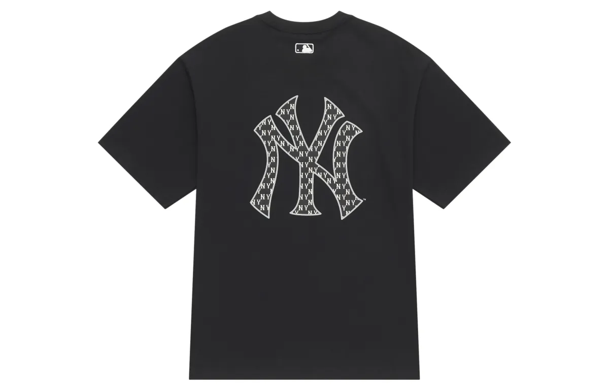 MLB MONOGRAM SS25 T Shirt Unisex Black