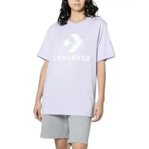 Converse T Shirt Unisex Lavender