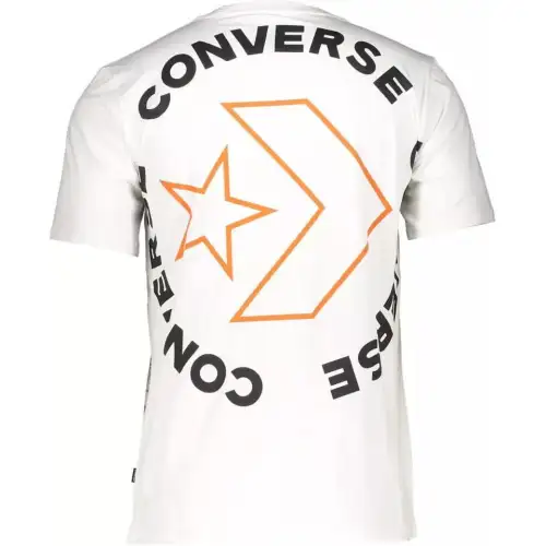 Converse Star Chevron Circle T Shirt Men's White