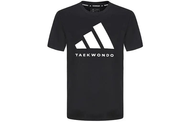 Adidas T Shirt Unisex Black White
