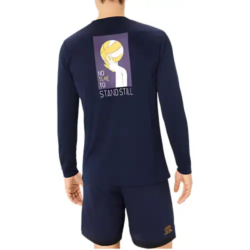 Asics Regular T Shirt Unisex Blue