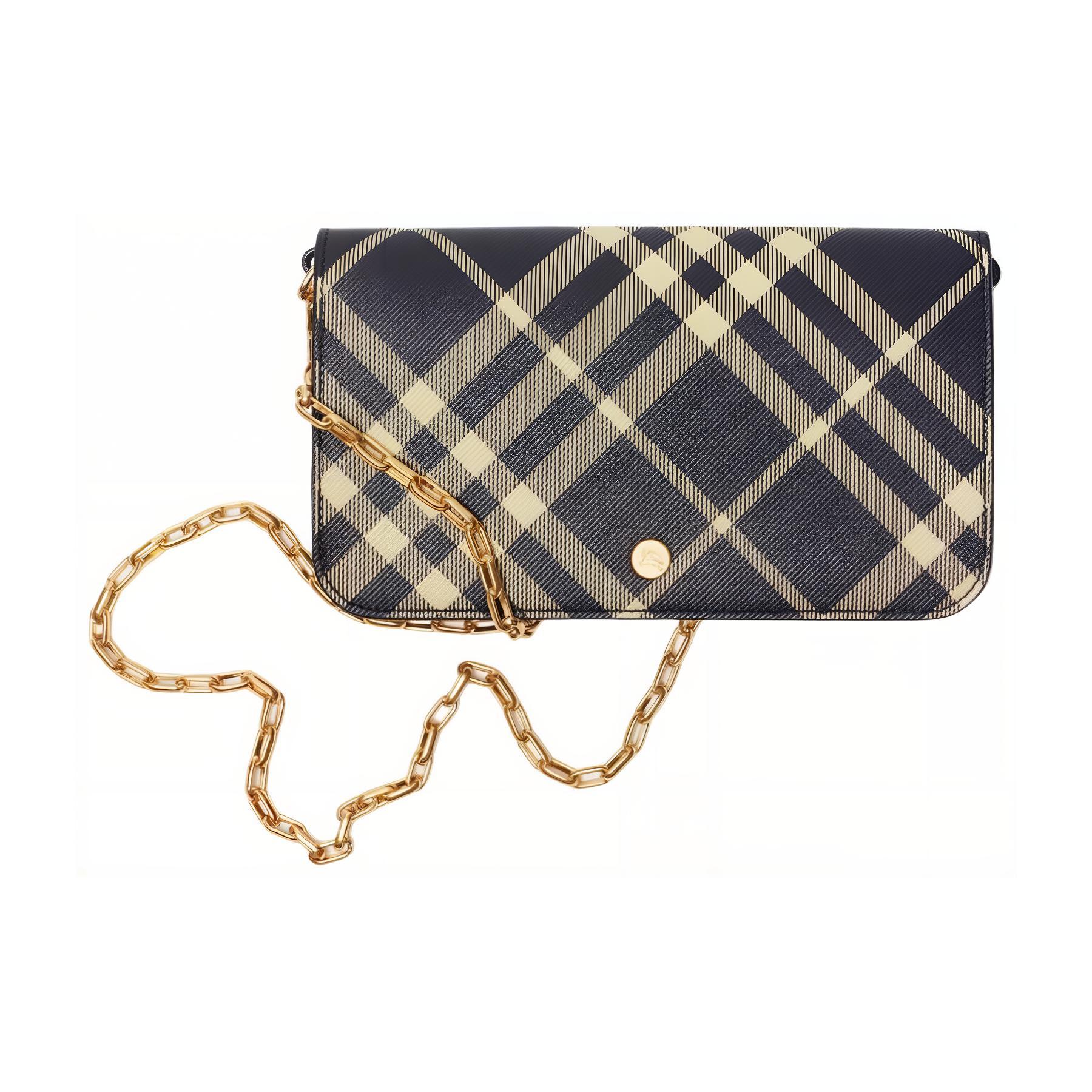 Женский кошелек Burberry (черный)