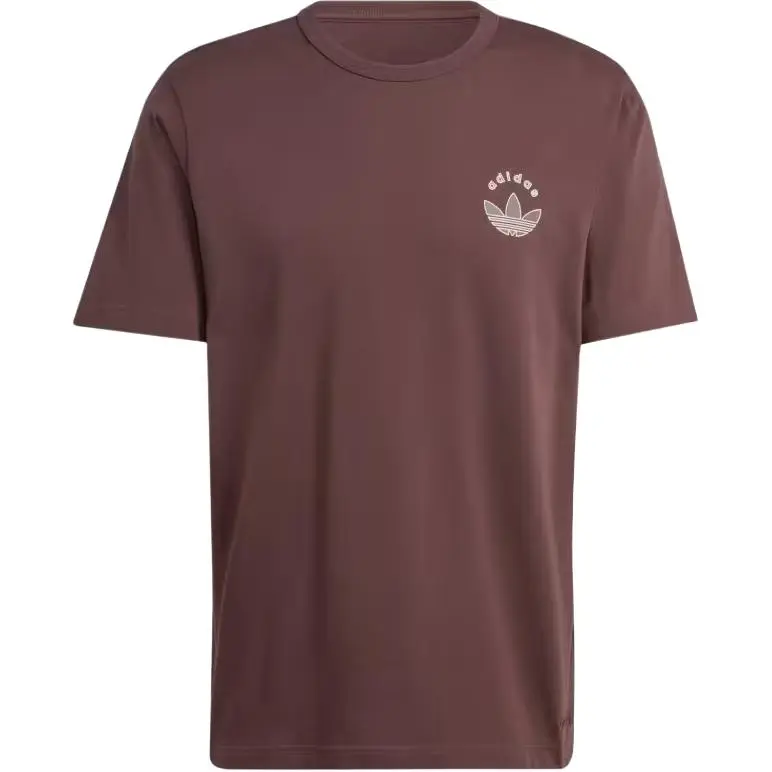 Adidas Originals Graphic Tee T Shirt Men's Shadow Brown