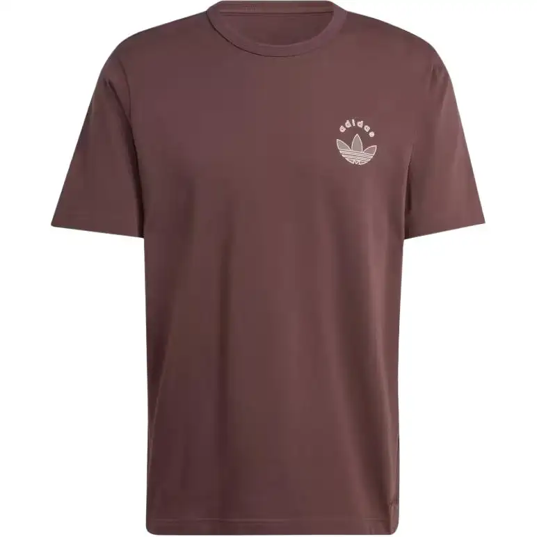 Adidas Originals Graphic Tee T Shirt Men's Shadow Brown