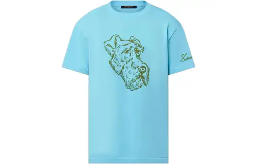 LOUIS VUITTON Graphic Short-Sleeved Crewneck