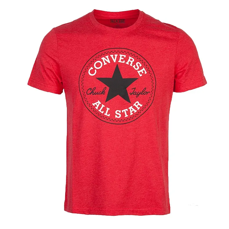 Converse T Shirt Men's Textured Campus Red