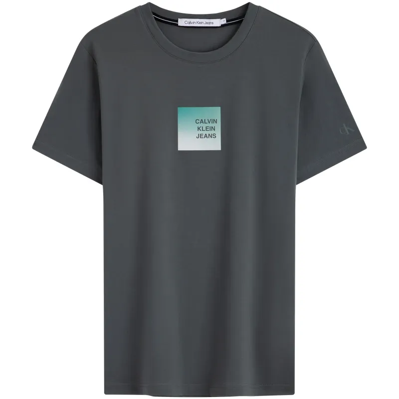 Calvin Klein T-Shirts Men's Crew Neck Moderate Straight Fit