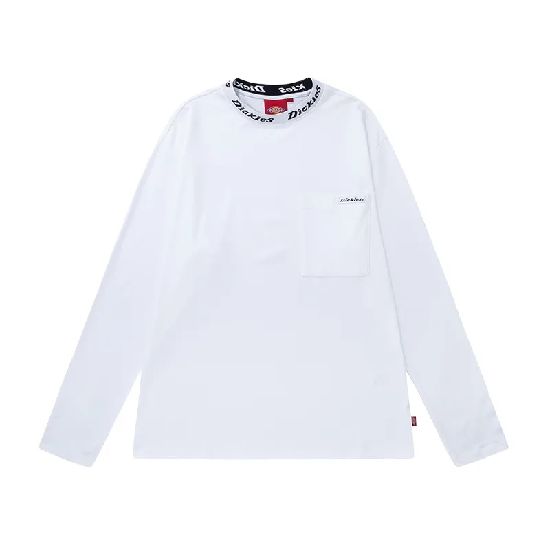 Dickies T-Shirts Men's White Crew Neck Moderate