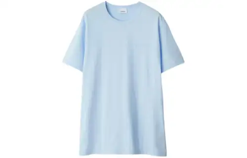 Burberry SS24 T Shirt Men's Light Blue