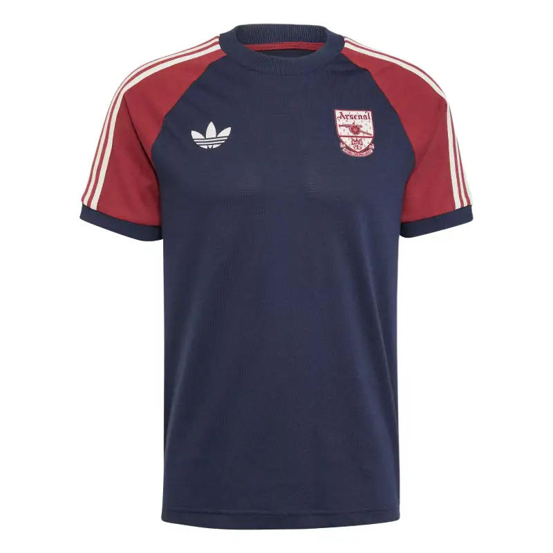 Adidas Originals Free Shipping With AdiClub Arsenal Adicolor Classics 3 Stripes Tee