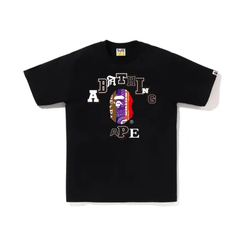 A Bathing Ape logo-print cotton T-shirt