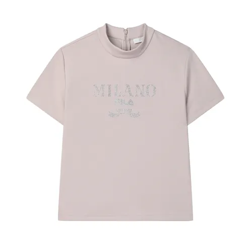 FILA MILANO T Shirt Unisex Nude Pink