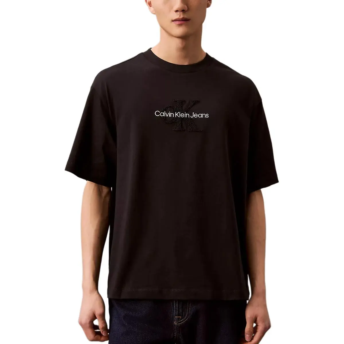 CALVIN KLEIN T-Shirt Men's Black