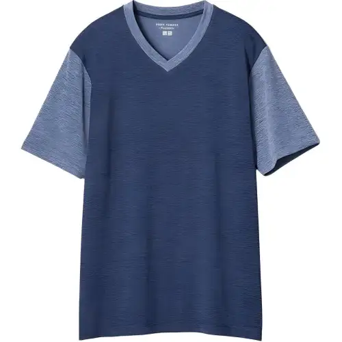 UNIQLO T Shirt Unisex Navy Blue