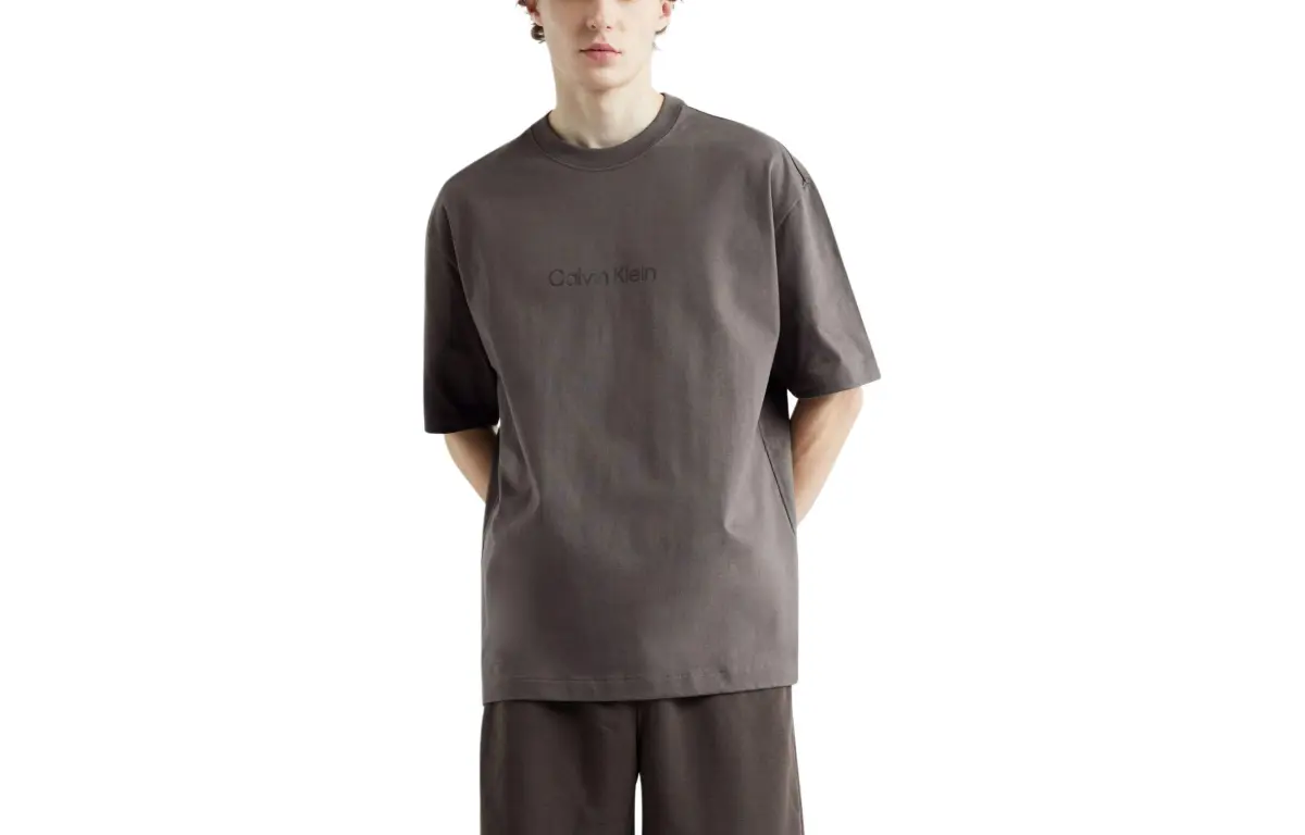 CALVIN KLEIN T Shirt Men's Brown