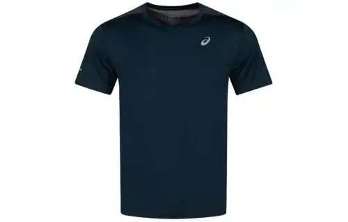 Asics Men's Running T Shirt Men's Dark Blue