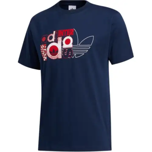 Adidas Originals INTERNAT T Shirt Men's Blue