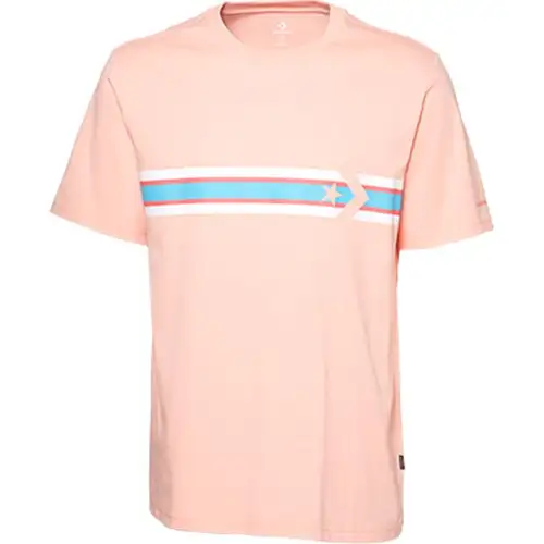 Converse Star Chevron T Shirt Men's Coral