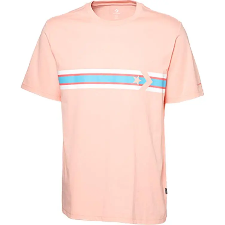 Converse Star Chevron T Shirt Men's Coral