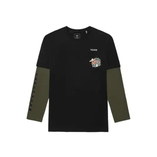 Vans TEE LS T Shirt Unisex Black