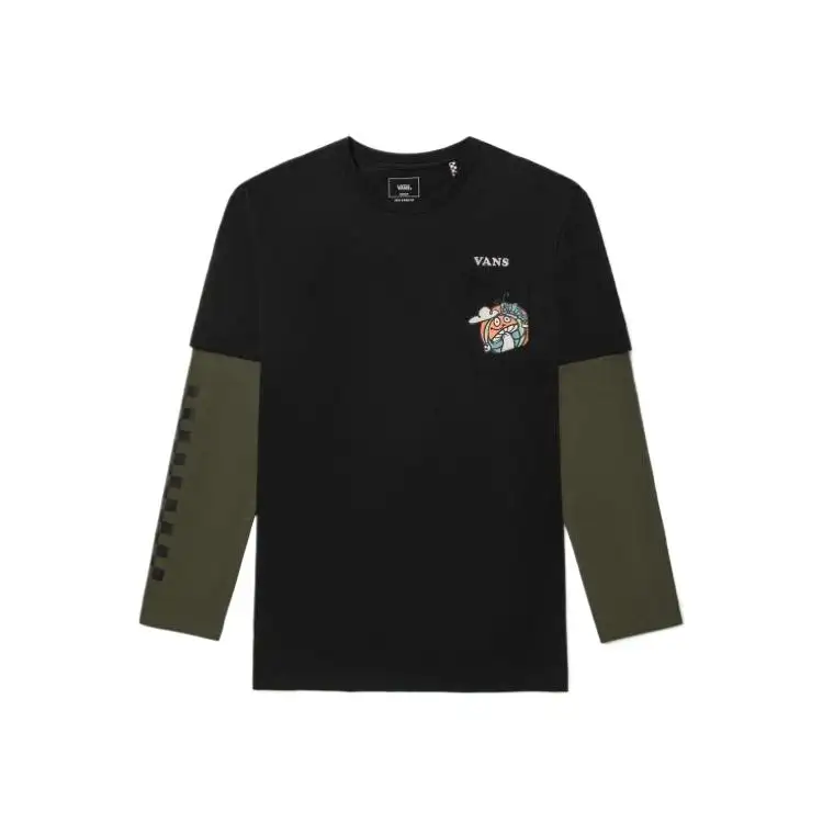 Vans TEE LS T Shirt Unisex Black