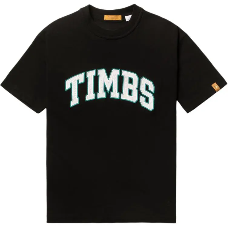 Timberland T-Shirts Men's Black Crew Neck Moderate