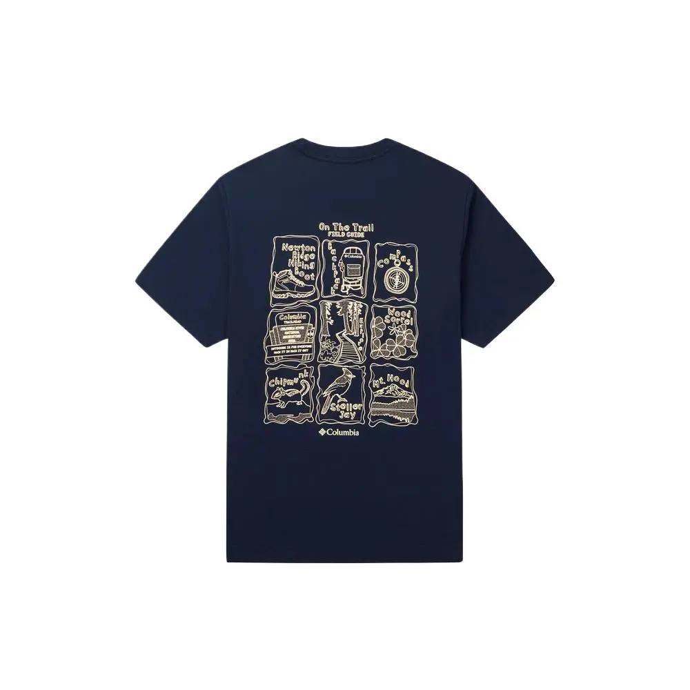 Columbia SS25 T Shirt Men's Navy Blue
