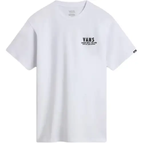 Vans COLD ONE CALLING T Shirts Men's White Crew Neck Moderate Other
