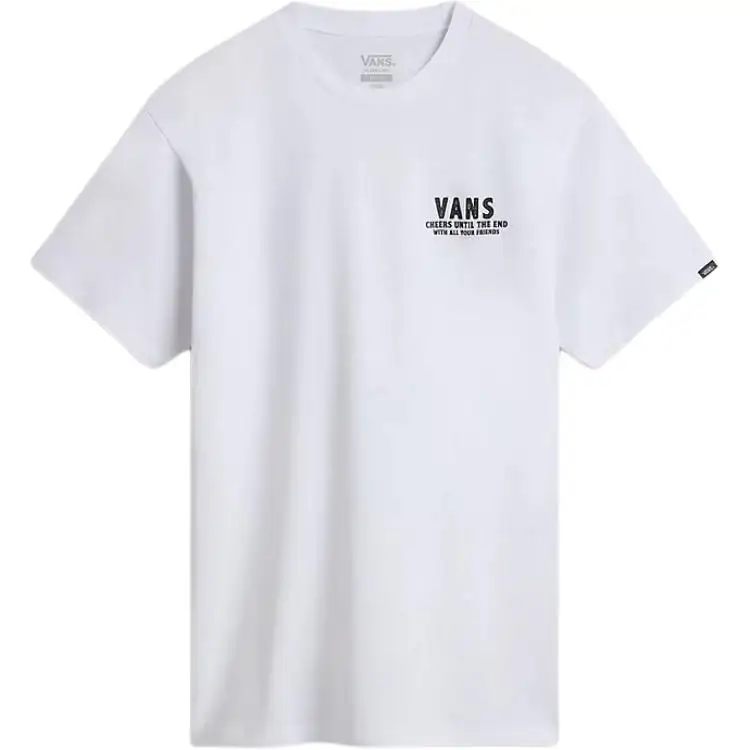 Vans COLD ONE CALLING T Shirts Men's White Crew Neck Moderate Other