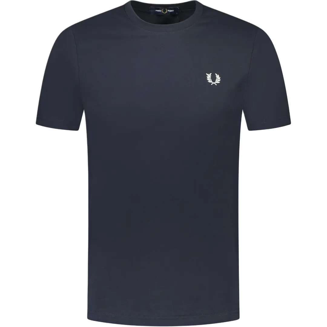 FRED PERRY T Shirt Men's Marine Blue
