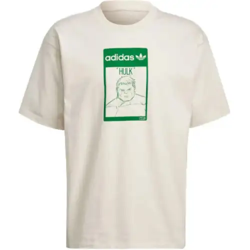Adidas Originals x Marvel T Shirt Japan Version Men's Ecru