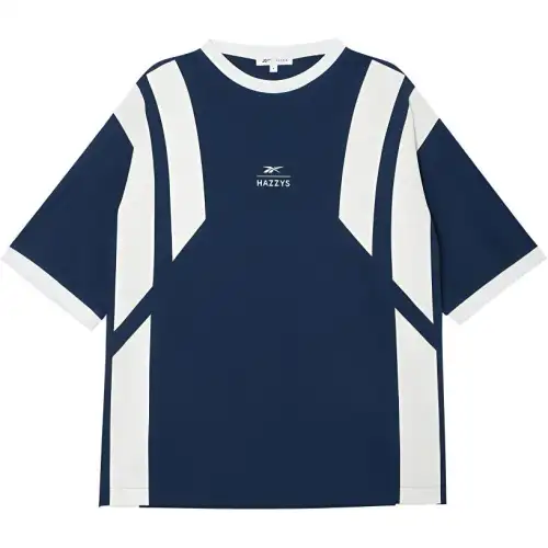 Reebok T Shirts Men's Blue Crew Neck