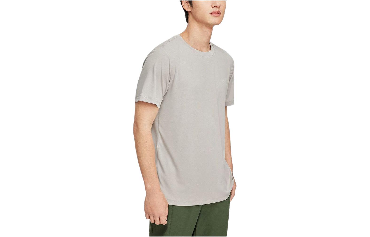 Skechers T Shirt Men's Silver Gray