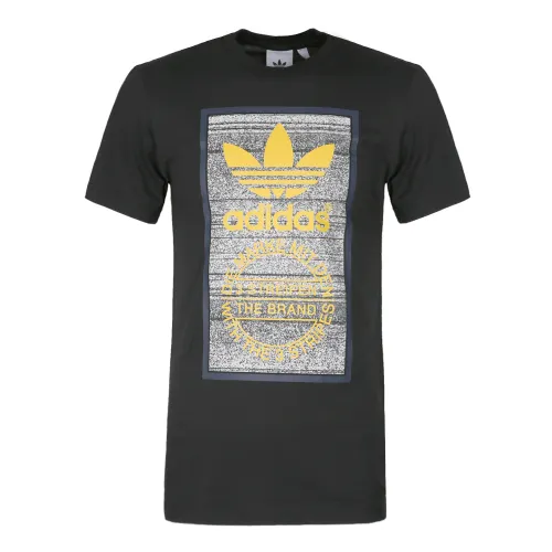 Adidas Originals TRACTION TREFOIL T Shirt Men's Black