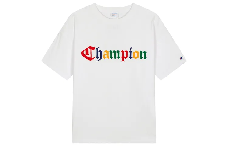 Champion Short Sleeved T Shirts Japan Version Unisex