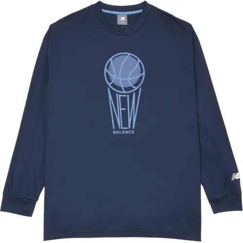 New Balance T Shirt Men's Team Marine Blue