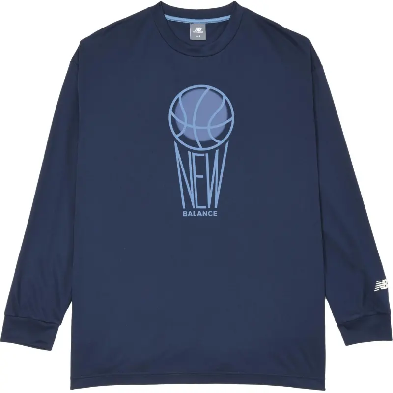 New Balance T Shirt Men's Team Marine Blue