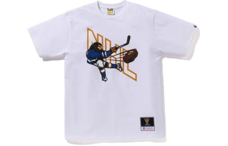 Bape X Mitchell & Ness Nhl Hockey Graphic Tee