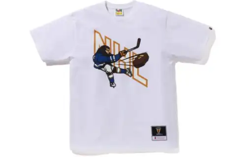 Bape X Mitchell & Ness Nhl Hockey Graphic Tee