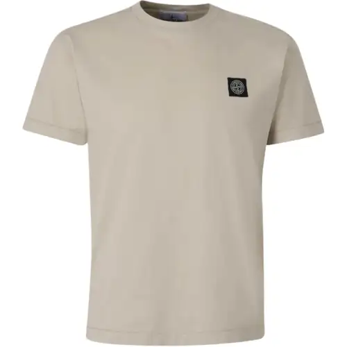 STONE ISLAND T Shirt Men's Khaki