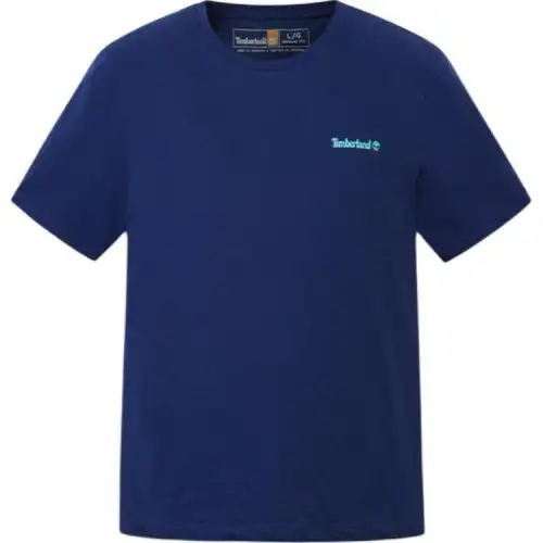 Timberland T Shirt Unisex Sea Blue Canvas
