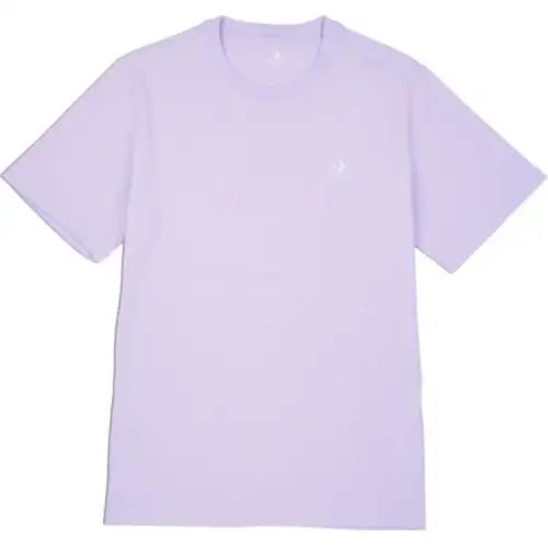 Converse T Shirts Unisex Purple Crew Neck