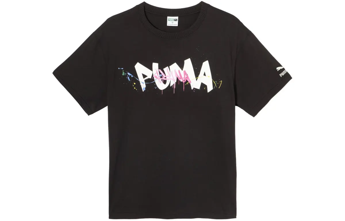 PUMA CLASSICS FTP T Shirt Unisex Black
