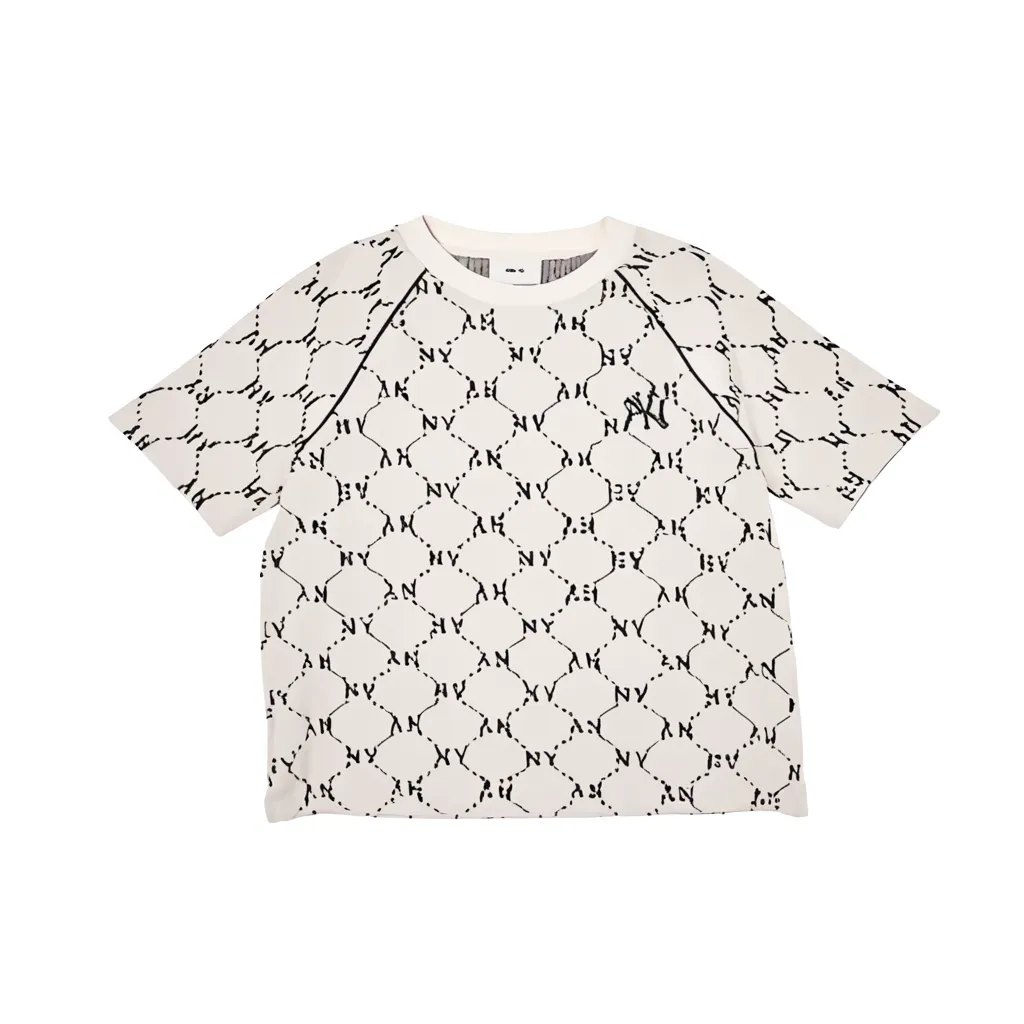 MLB New York Yankees T Shirt Unisex Dark Cream
