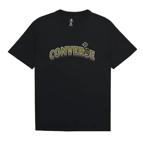 Converse HIGH SUMMER FILL T Shirt Men's Black