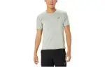 ASICS T Shirts Men's Gray Crew Neck Moderate Other