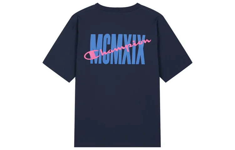 Champion Short Sleeved T Shirts Japan Version Unisex