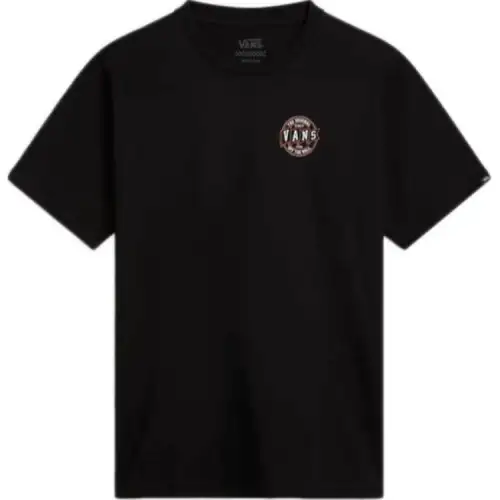 Vans T Shirts Men's Black Crew Neck