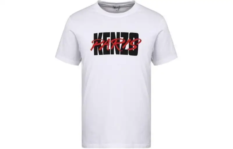 KENZO T Shirts Men's Crew Neck Moderate Straight Fit